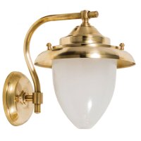 Wandlampe Au&szlig;en Messing Maritim IP43 Haus Hof T&uuml;r