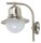 Wandlampe Au&szlig;en Nickel Echt-Messing Glas IP23