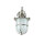 Nickel Wandlampe Echt-Messing IP64 Außen wetterfest