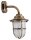 Wandlampe Au&szlig;en Messing IP64 Haust&uuml;r Hof Antik