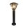 Sockelleuchte Bewegungsmelder Schwarz E27 IP44 H:47 cm