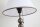 Tischlampe Metall Stoff Bronze E27 H:53 cm Zugschalter