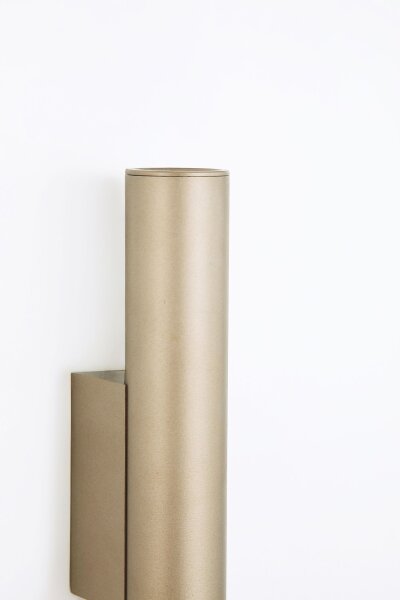 Wandleuchte Aluminium Bronze-Braun GU10 H:25,4 cm