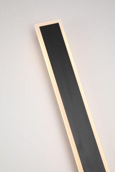 LED Außenwandleuchte 2700-4000K Sandschwarz IP65 lang