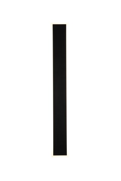 LED Außenwandleuchte 2700-4000K Sandschwarz IP65 schmal