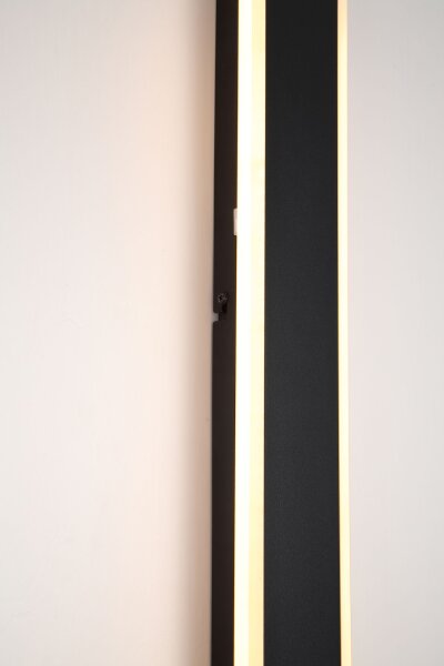 LED Wandlampe Außen 2700-4000K Sandschwarz IP65 Modern