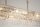 Pendelleuchte Glas Metall Gold E14 L:98 cm 8-flammig