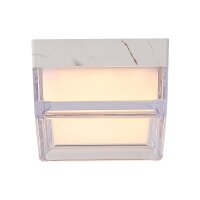 LED Deckenlampe CCT 2300-4000K Marmor IP65 L:13 cm