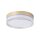 LED Deckenleuchte 2300-4000K Metall Gold IP65 Ø23 cm