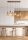 LED Pendelleuchte 3000K Bronze-Braun Bernstein L:80 cm