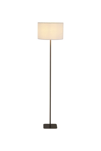 Stehlampe Metall Kaschmir Bronze-Braun E27 Fußschalter
