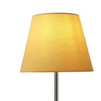 Lampenschirm Baumwolle Ocker E14 E27 &Oslash;20 cm Loft