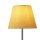 Lampenschirm Baumwolle Ocker E14 E27 Ø20 cm Loft