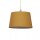 Lampenschirm Baumwolle Ocker E14 E27 Ø30 cm Loft