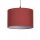 Lampenschirm Baumwolle Terrakotta E14 E27 Ø30 cm Loft