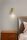 LED Wandstrahler Akku 3000K Metall Gold T:12 cm 160 lm