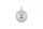 LED Wandleuchte 3000K Glas Metall Gold H:32 cm Konfetti