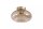 Deckenlampe Glas Metall Gold Bernstein E27 Ø28 cm oval