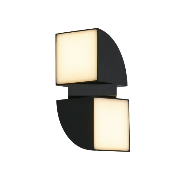 LED Außenleuchte verstellbar Up Down 3000K Schwarz IP44