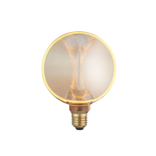 LED Leuchtmittel 1800K Glas Bernstein E27 H:17,1 cm