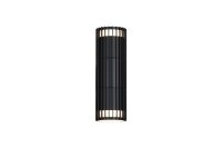 Au&szlig;enwandleuchte Aluminium Schwarz GU10 IP44 T:9,9 cm