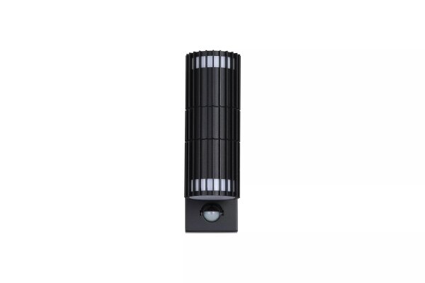 Außenwandleuchte Aluminium Schwarz GU10 IP44 T:11,3 cm