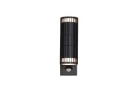 Au&szlig;enwandleuchte Aluminium Schwarz GU10 IP44 T:11,3 cm