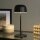 LED Tischlampe Akku dimmbar 3000K Metall Schwarz IP54