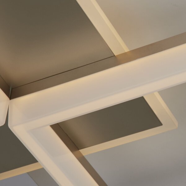 LED Deckenleuchte dimmbar 3000K Metall Gold L:62,5 cm