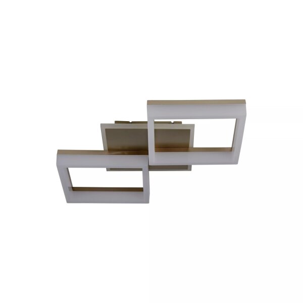 LED Deckenleuchte dimmbar 3000K Metall Gold L:62,5 cm