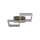 LED Deckenleuchte dimmbar 3000K Metall Gold L:62,5 cm