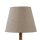 Lampenschirm Leinen Natur E14 E27 Ø20 cm blendarm
