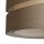 Lampenschirm Leinen Beige Weiß E14 E27 Ø28 cm Trommel