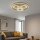 LED Deckenlampe dimmbar 2700-4000K Sandfarben L:49 cm