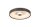 LED Deckenleuchte dimmbar 3000K Metall Bronze-Braun