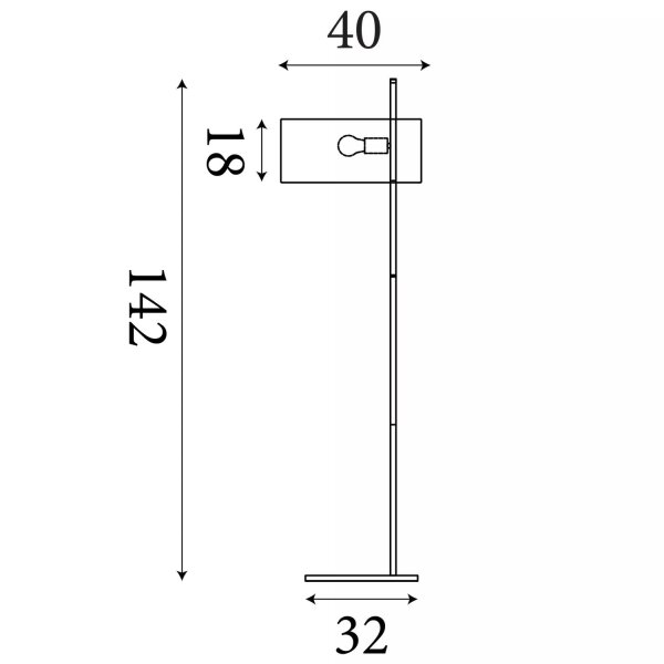 Stehlampe Fußschalter Leinen Schwarz Natur E27 H:142 cm