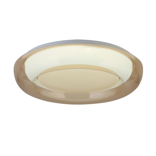 LED Deckenleuchte 3000-6000K Metall Bernstein Ø40 cm