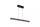 LED Pendelleuchte 2700-6000K Aluminium Schwarz L:95 cm