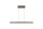 LED Pendelleuchte 2700-6000K Aluminium Bronze-Braun