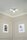 LED Deckenlampe 4000K Glas Metall Chrom L:44 cm oval