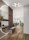 LED Deckenleuchte 4000K Glas Metall Chrom L:52 cm oval