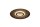 LED Deckenlampe dimmbar 3000K Metall Schwarz Ringe rund