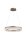 LED Hängelampe 3000K Kristall Bronze-Braun Ø50 cm