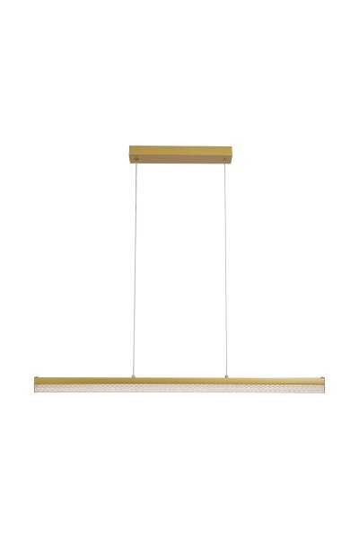 LED Pendelleuchte 3000K Metall Gold L:100 cm modern