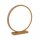 LED Tischlampe Modern 2700K Bambus Natur H:32 cm Ring
