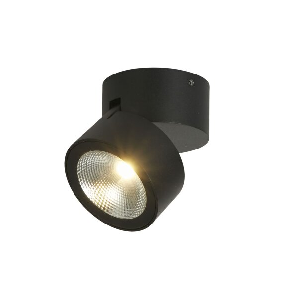 LED Außenleuchte schwenkbar 3000K Schwarz IP54 Alu