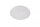 LED Deckenlampe CCT 2700-4000K Metall Weiß Ø29 cm flach