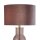 Tischleuchte Stoff Messing Lila E27 Ø38 cm blendarm