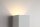 Wandlampe Up Down Aluminium Sandweiß G9 B:9,7 cm Würfel