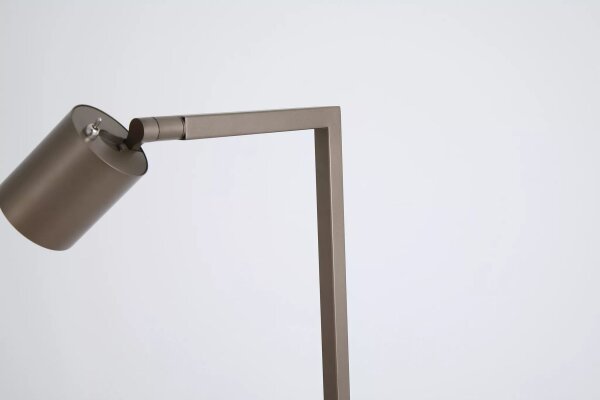 Stehleuchte schwenkbar Aluminium Bronze-Braun GU10